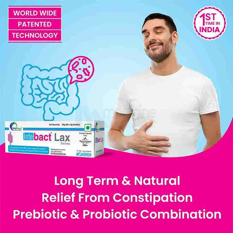 Intebact Lax Stick 5gm (1x4) - 4 Sachet