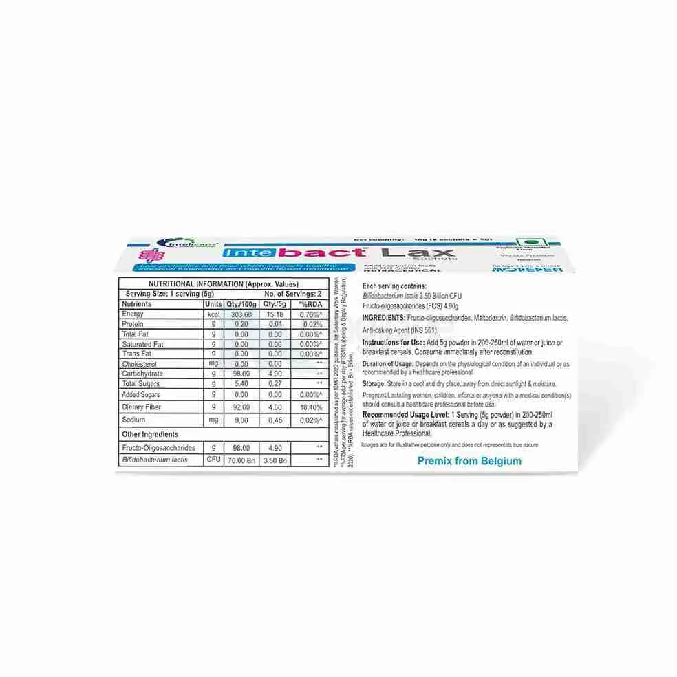 Intebact Lax Stick 5gm (1x4) - 4 Sachet