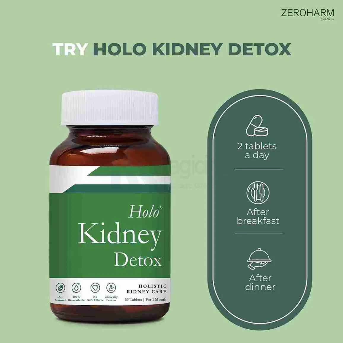 Zeroharm Holo Kidney Detox