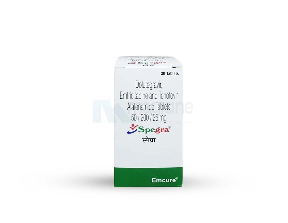 Spegra 25/200/50mg Tablet