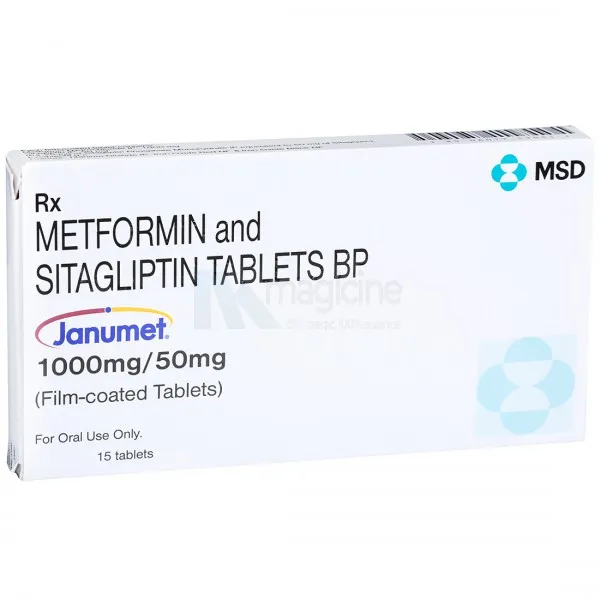 Janumet 50/1000 mg Tablet